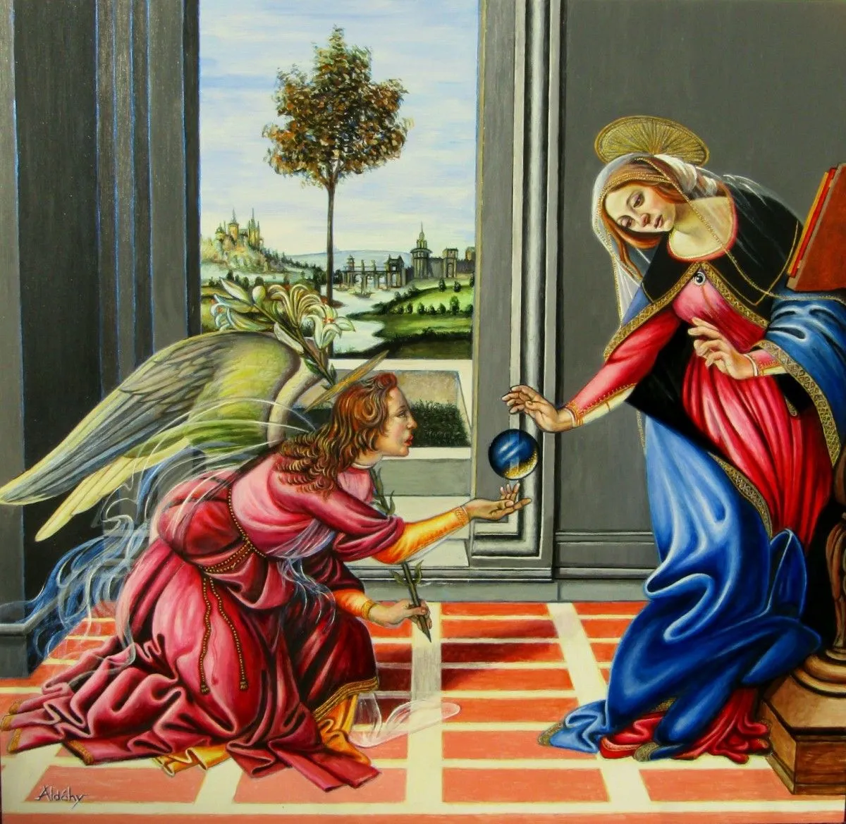 Bulle de terre, œuvre de .. Aldehy