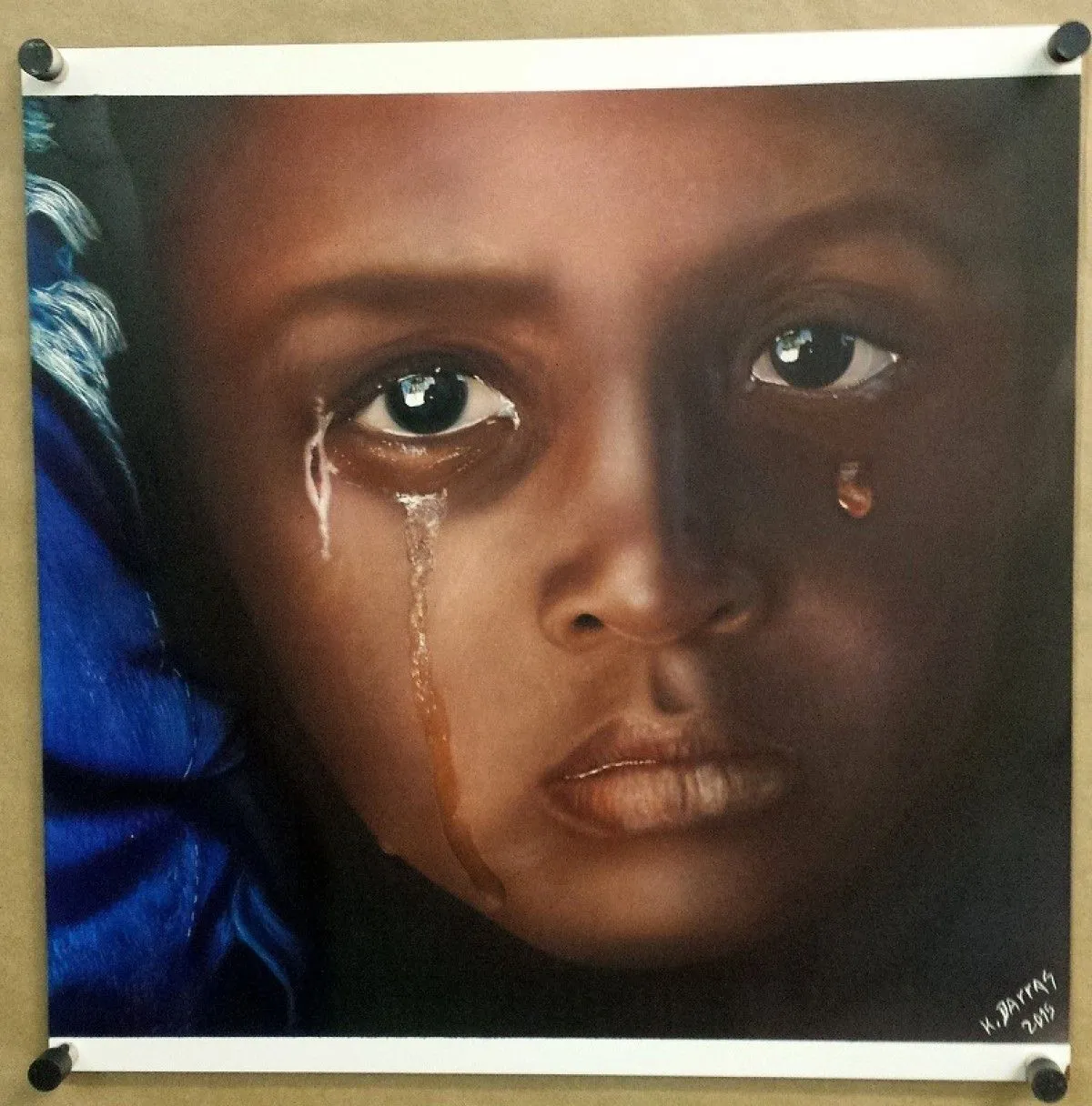 Mali, artwork by karine darras
