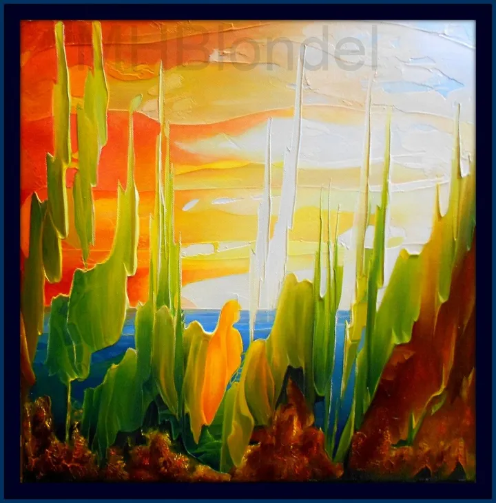 Evasion, artwork by Marie-Hélène Blondel