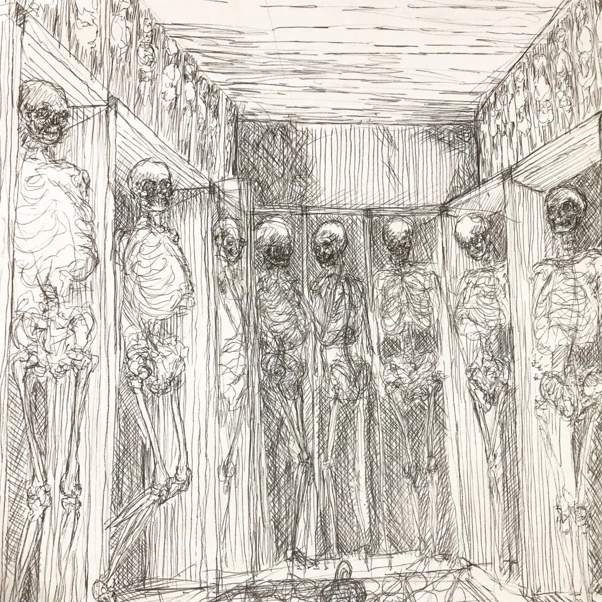 Guanajuato Mummys, œuvre de Fausto Cantu