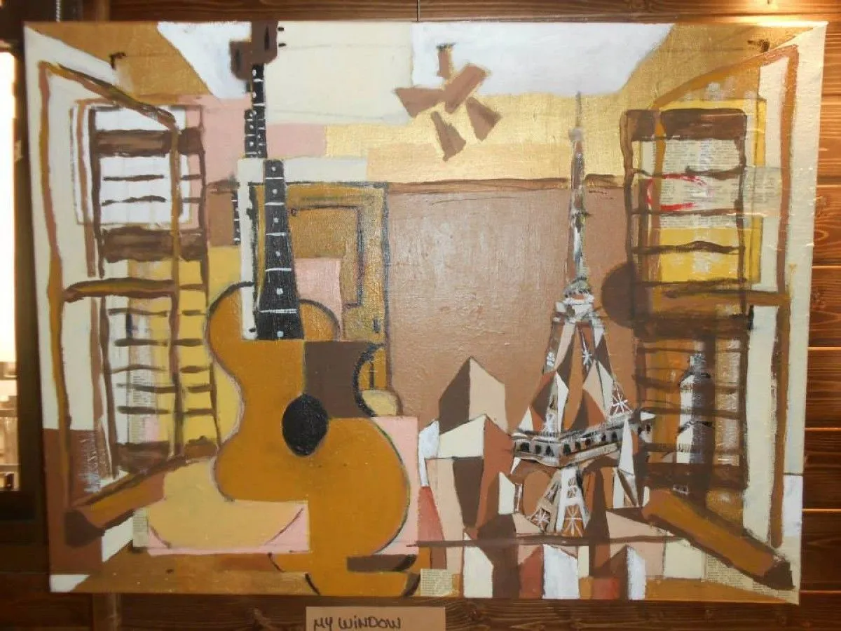 My window, artwork by Joao Dias