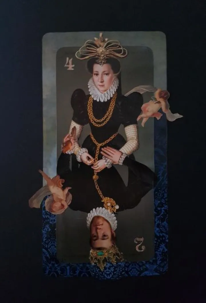 Reine et Roi, œuvre de Mariette Parent