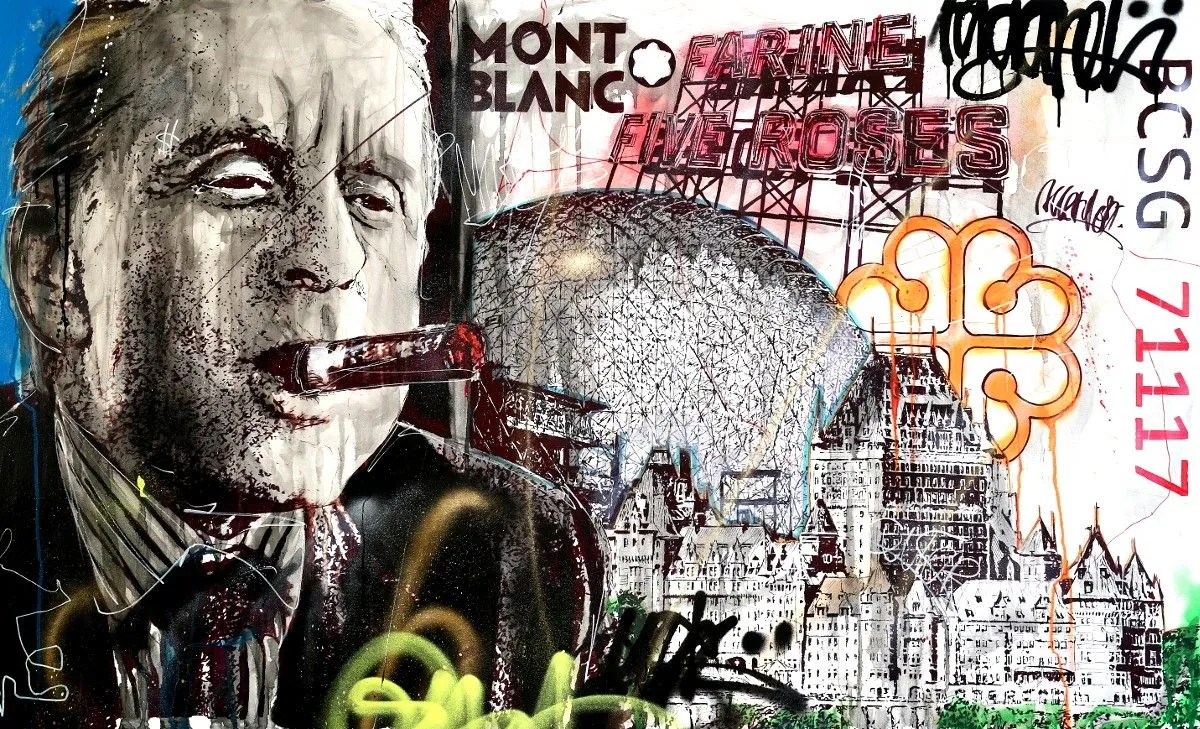 Gekko - Quebec, artwork by Berko .