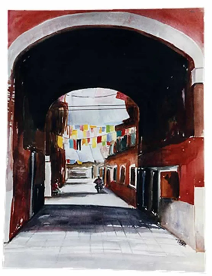 Napoli, œuvre de Patrick Tubaro
