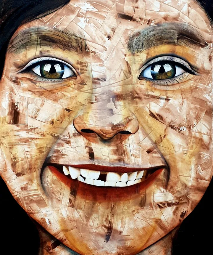 Be Happy, artwork by Márcio Bahia