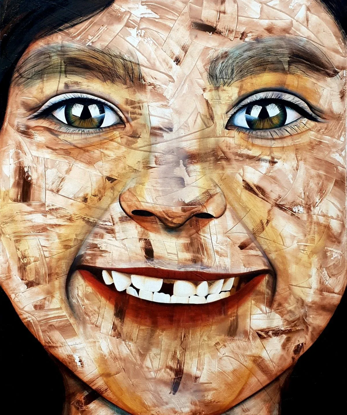 Be Happy, artwork by Márcio Bahia
