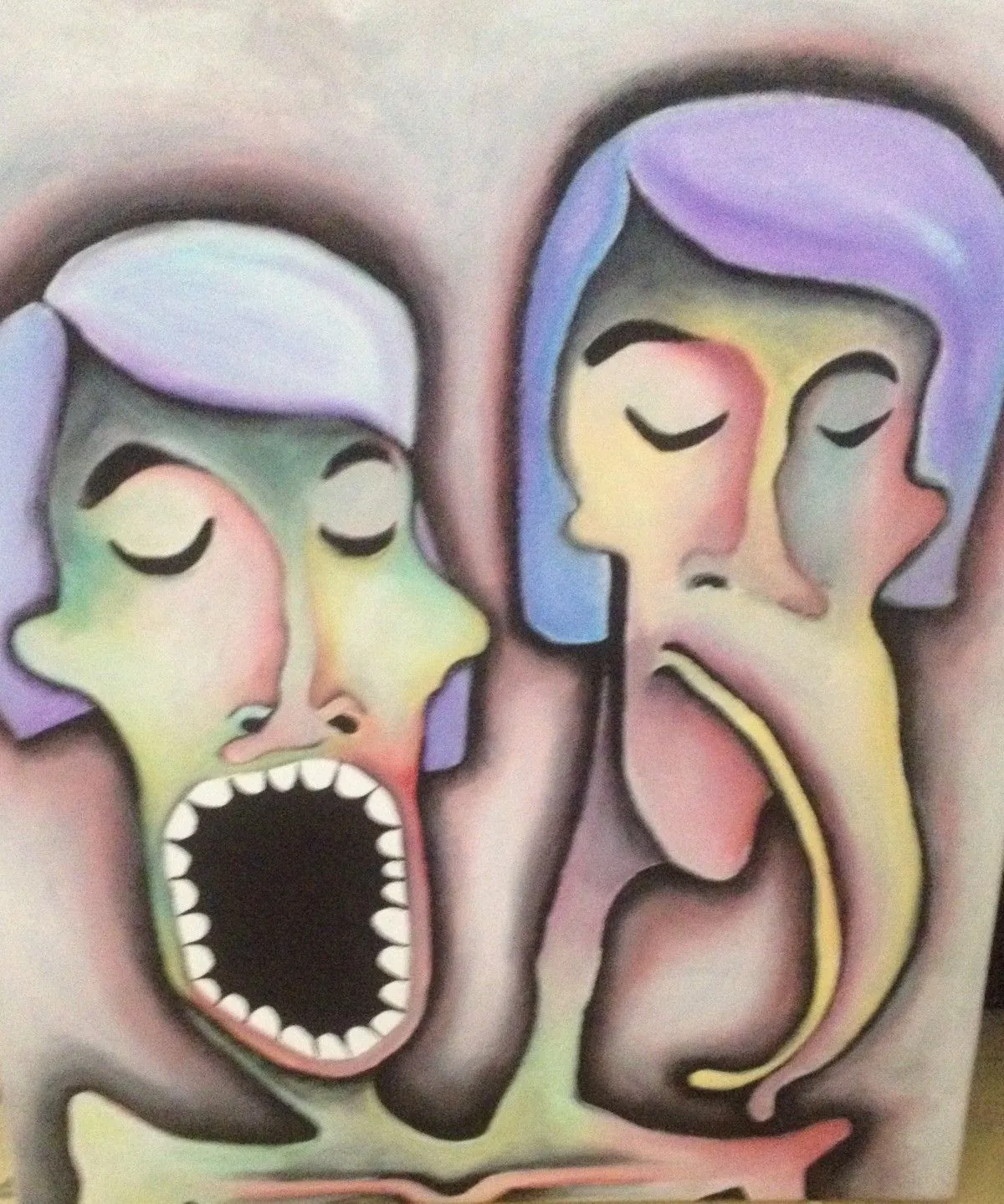 "J'ai faim", œuvre de Alexane Previskagova