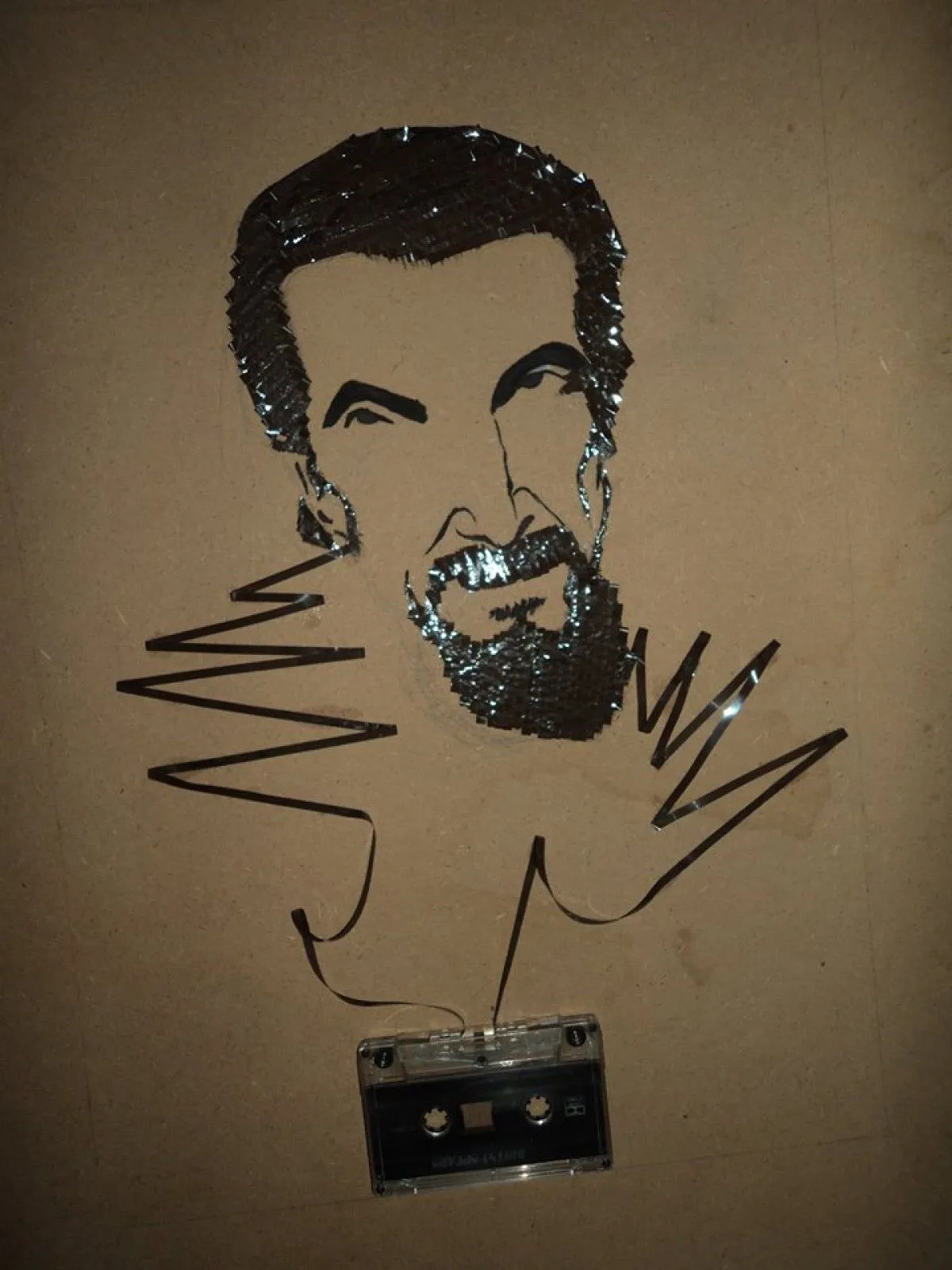 Tape art Željko Bebek, œuvre de Melisa Sisic
