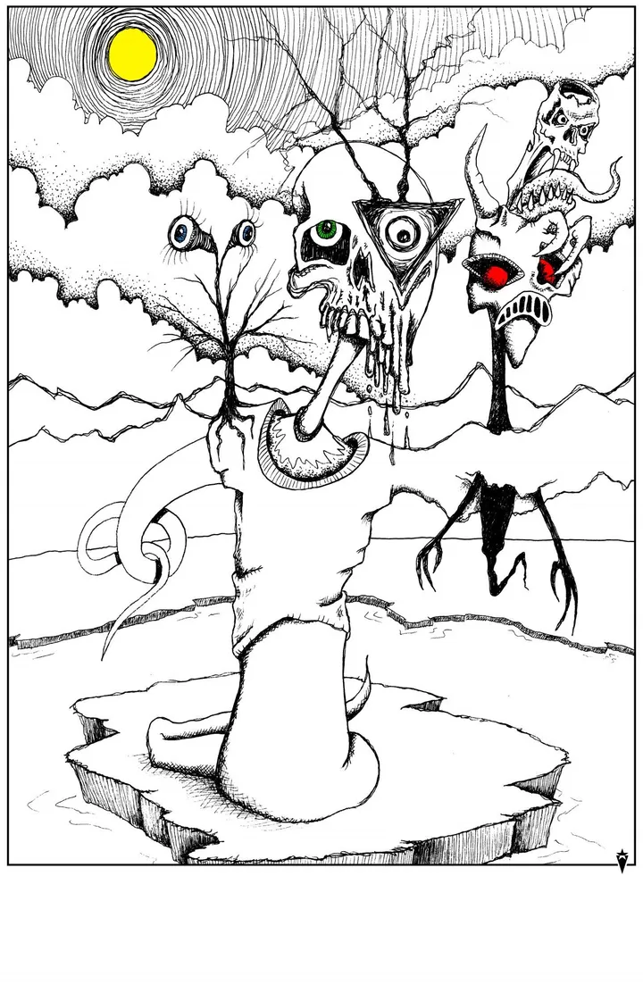 Nightmare #1, artwork by Eric Syre