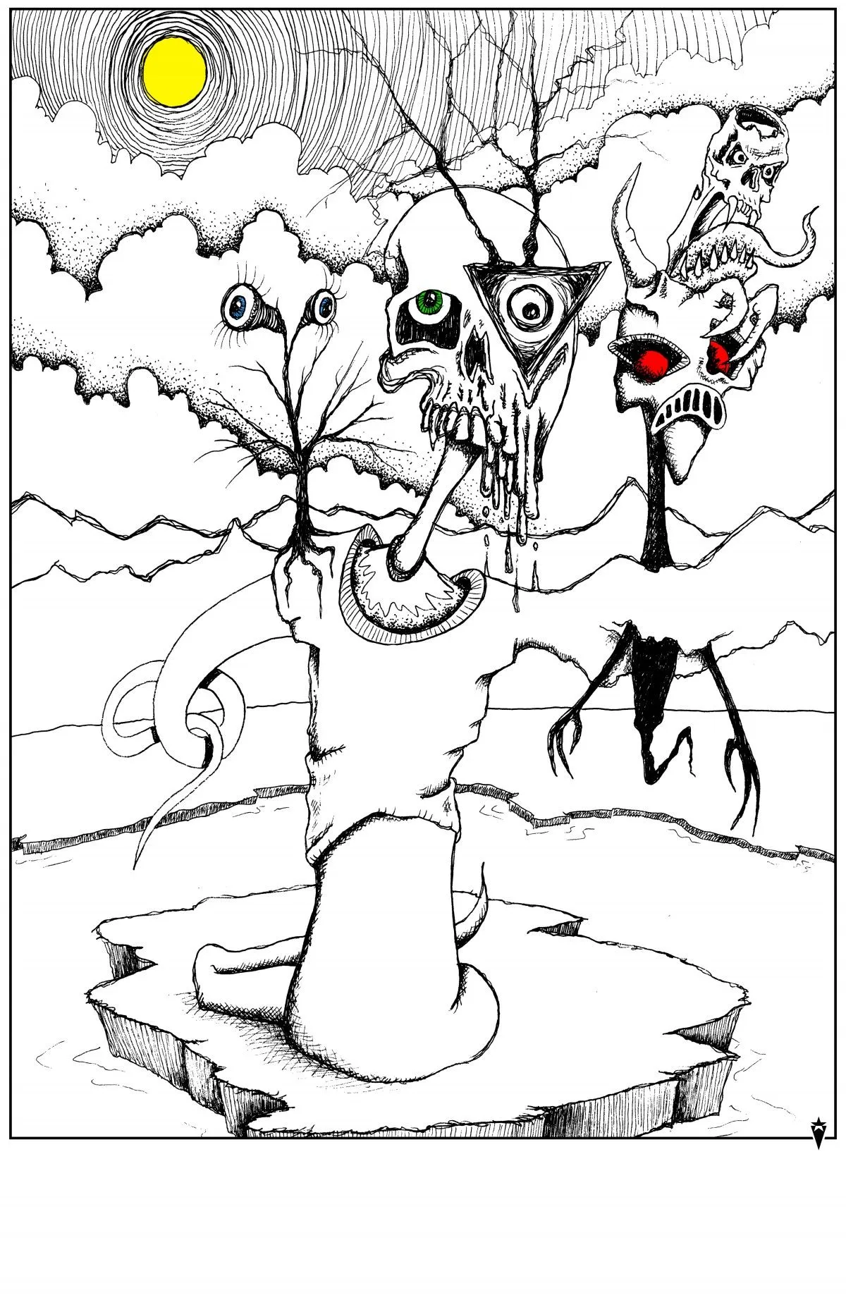 Nightmare #1, œuvre de Eric Syre