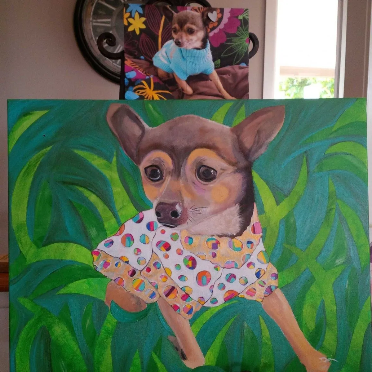 Lucy, artwork by Deb Angel