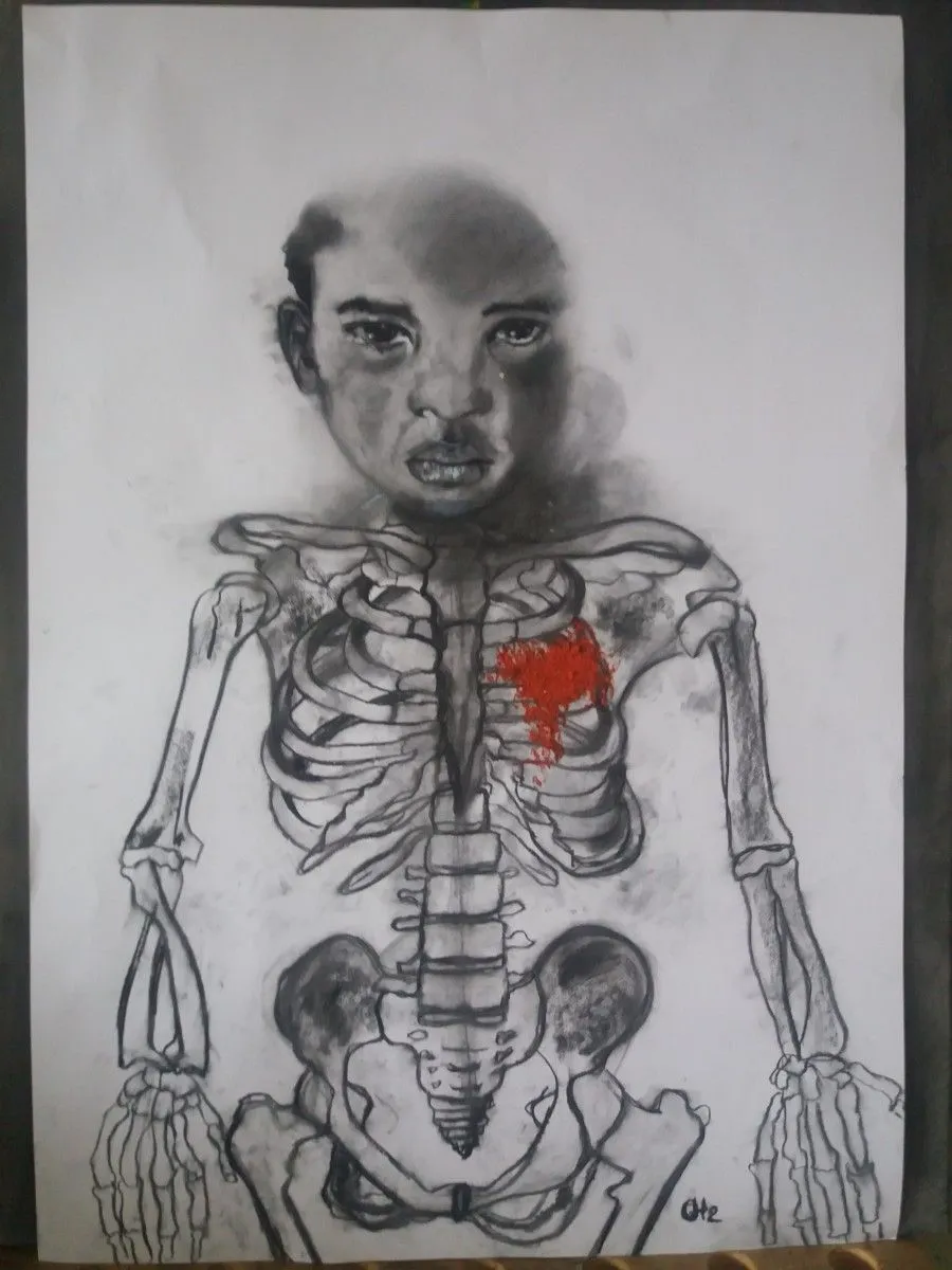 red spot, œuvre de chris chadilas
