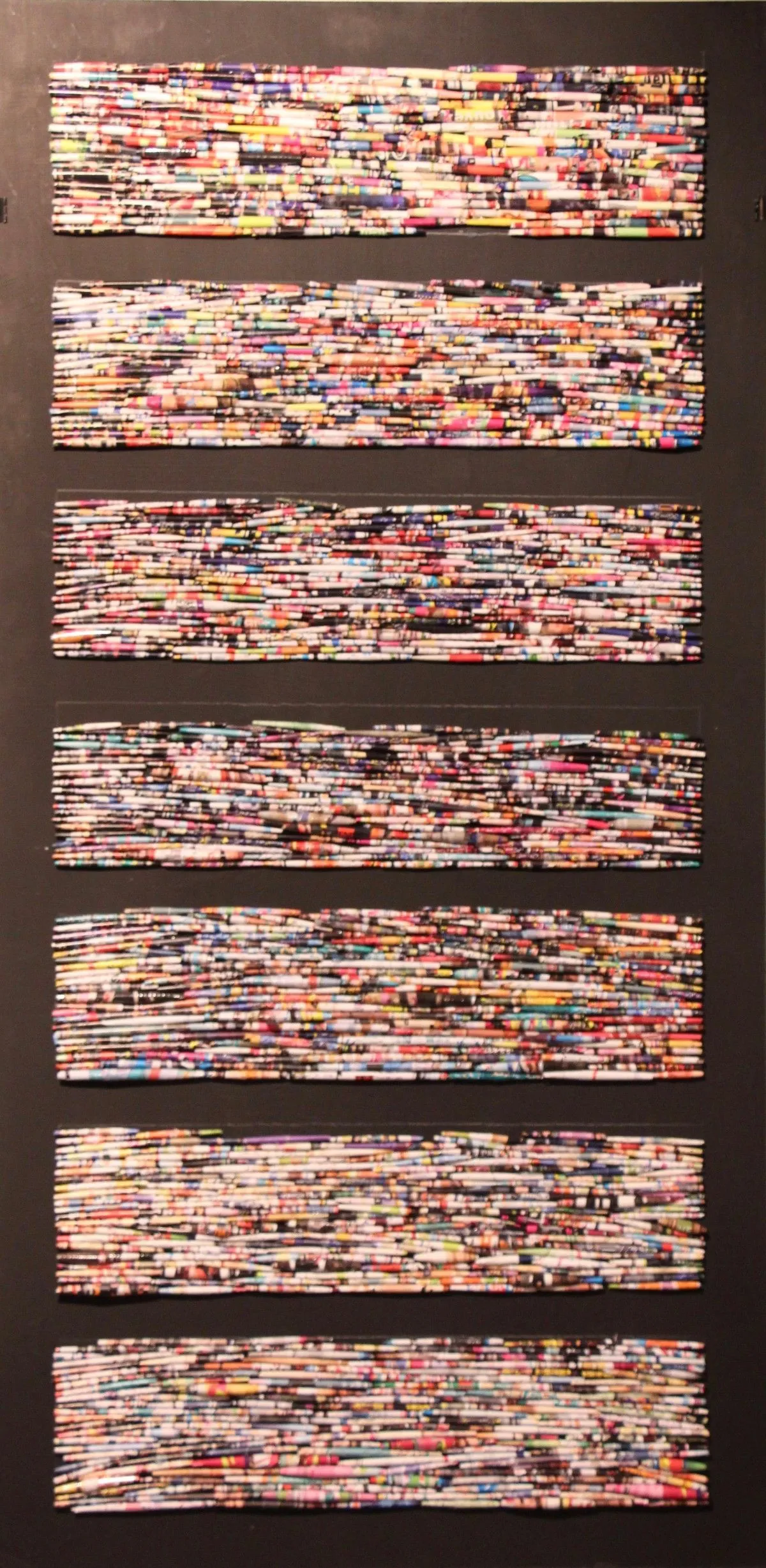 Bibliothèque de papyrus, artwork by Julie Brochu