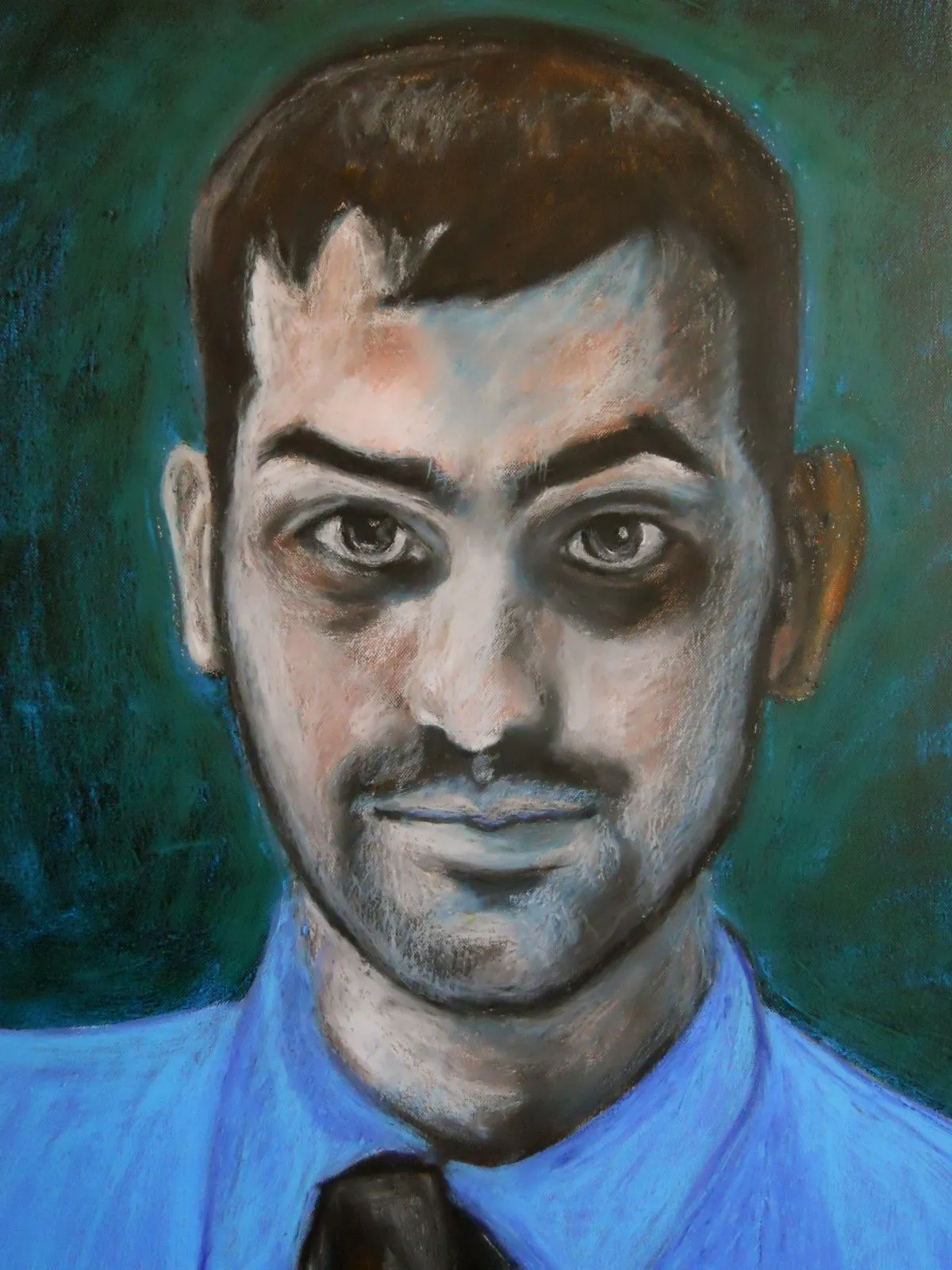 Jeune homme ou l'ami d'un ami, artwork by Nikita Victoriya