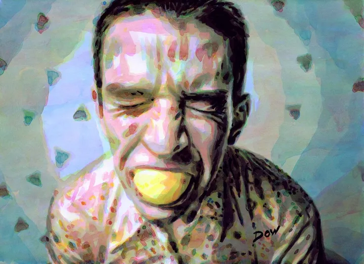 lemon man, œuvre de Dow Thompson