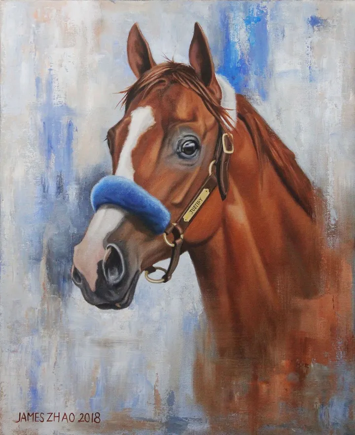Justify, artwork by James Zhao