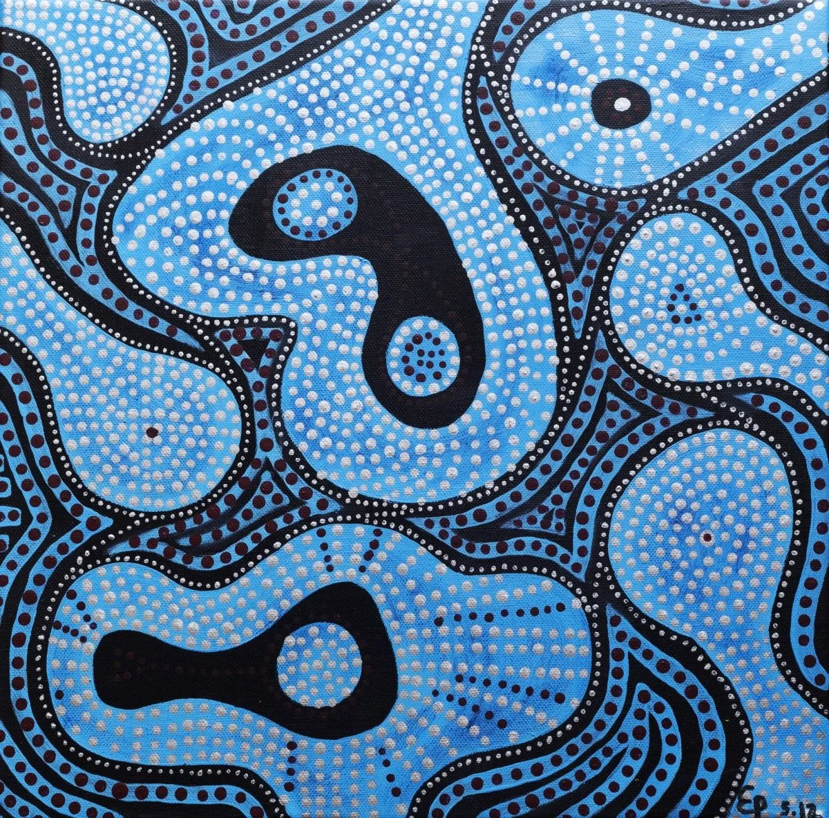Fécondité, artwork by Evelyne Placet