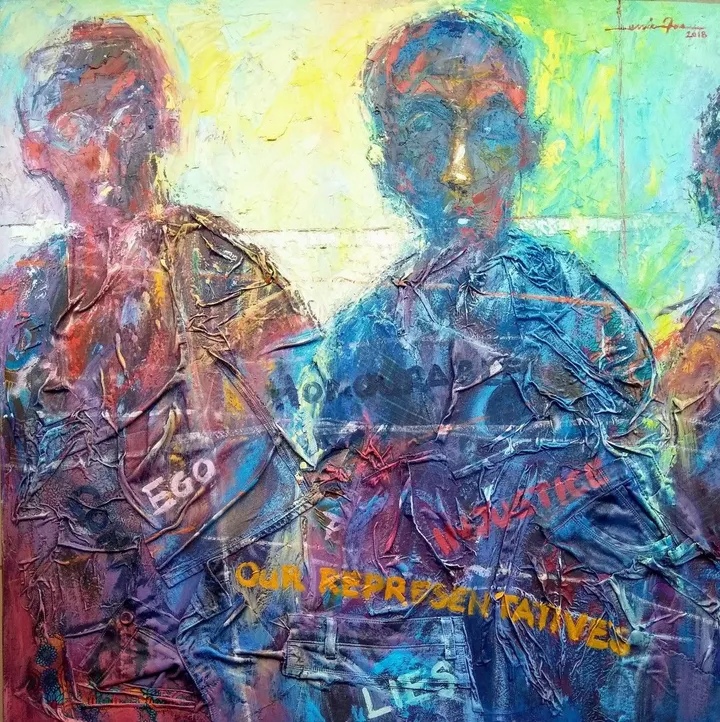 The representatives (truth series), œuvre de Joe Essien