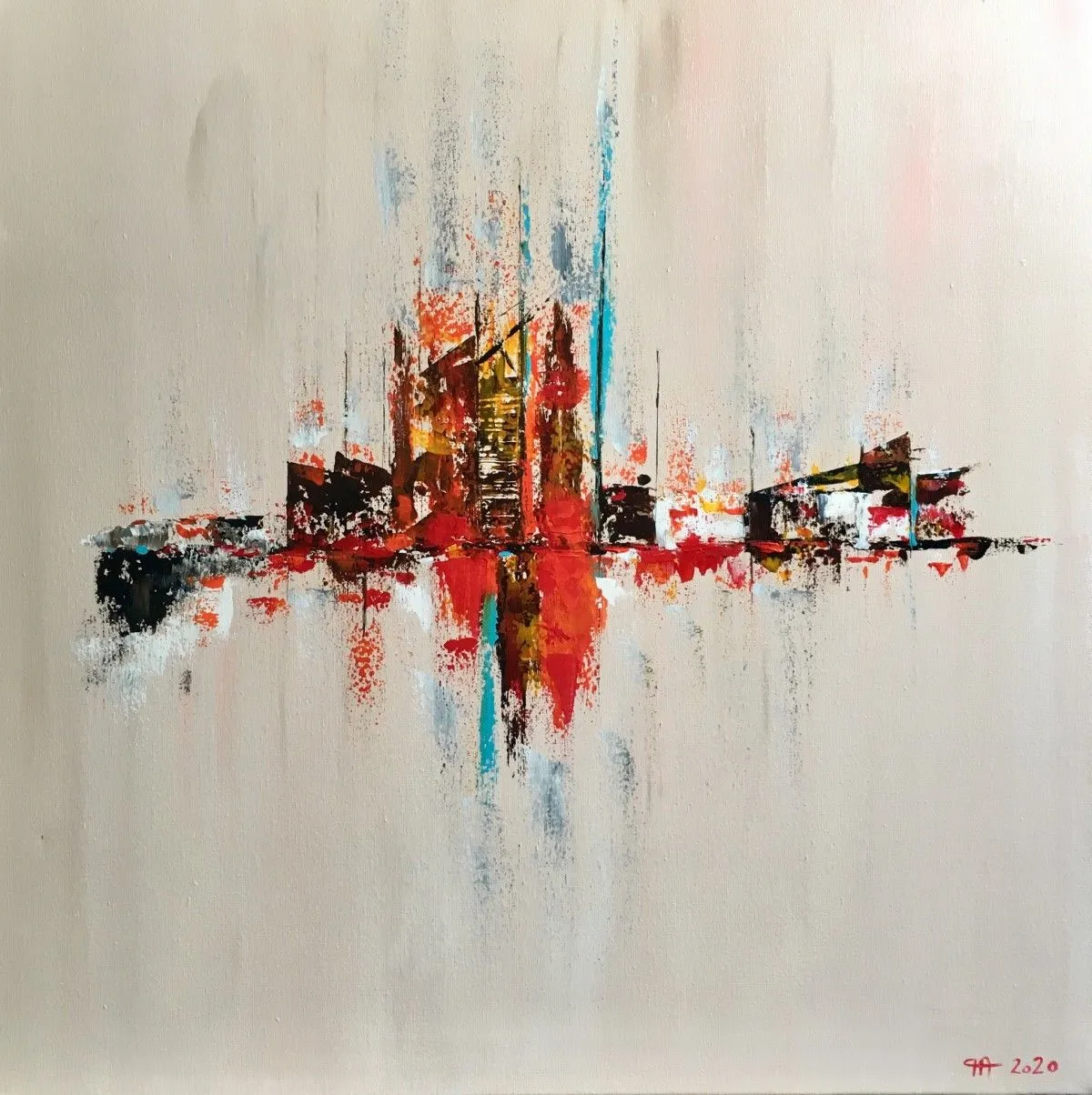 Brasier, œuvre de Françoise AUGUSTINE
