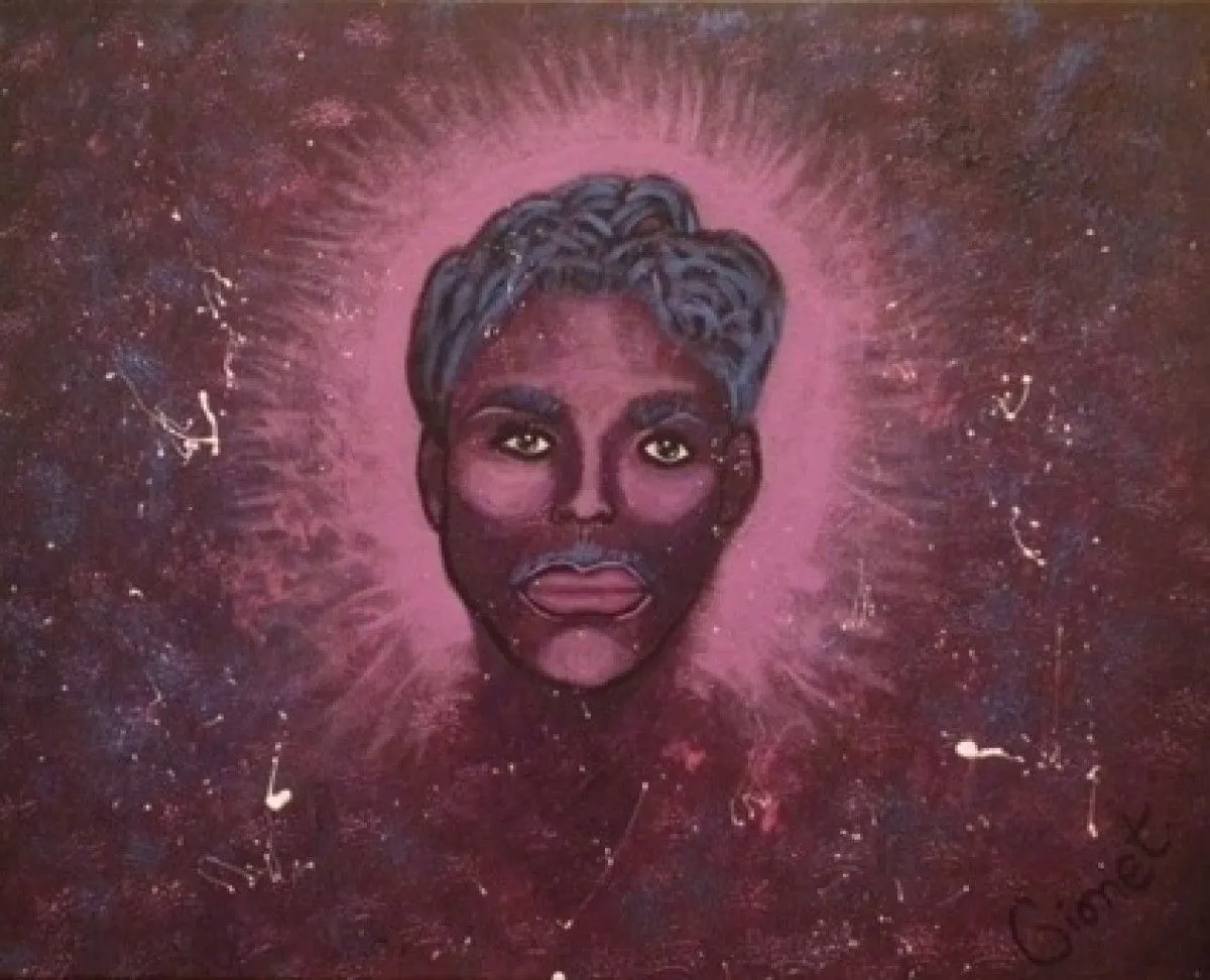 Purple Rain, œuvre de Muriel Gionet