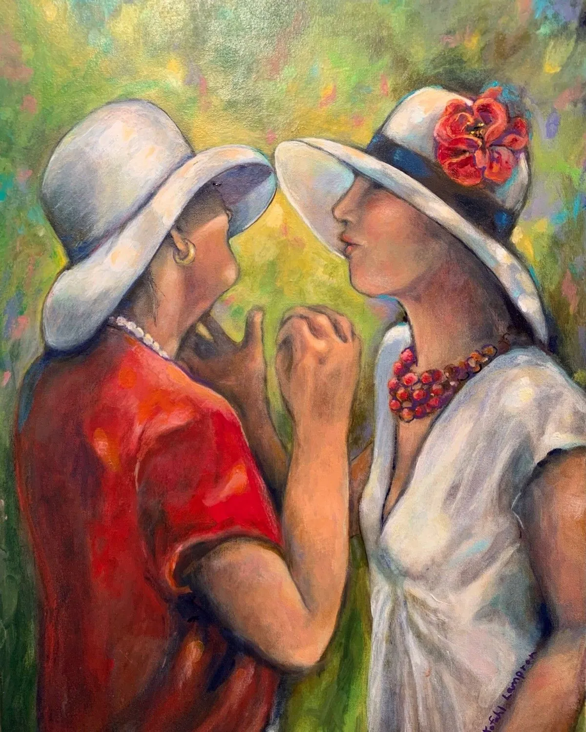Garden Party, artwork by Ursula Lampron