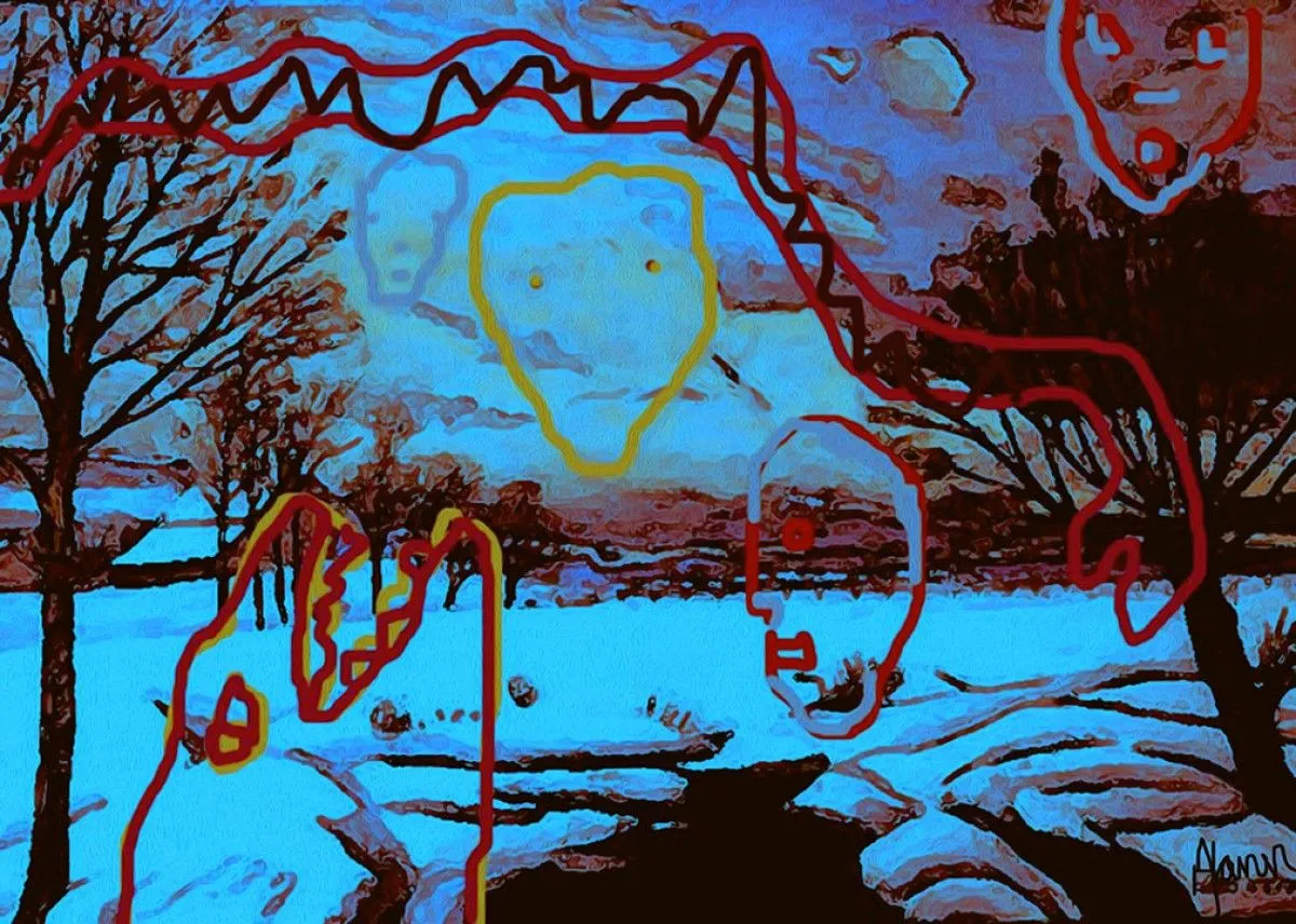 RESTLESS SOULS IN EAST FLANDERS, œuvre de Alann De Vuyst