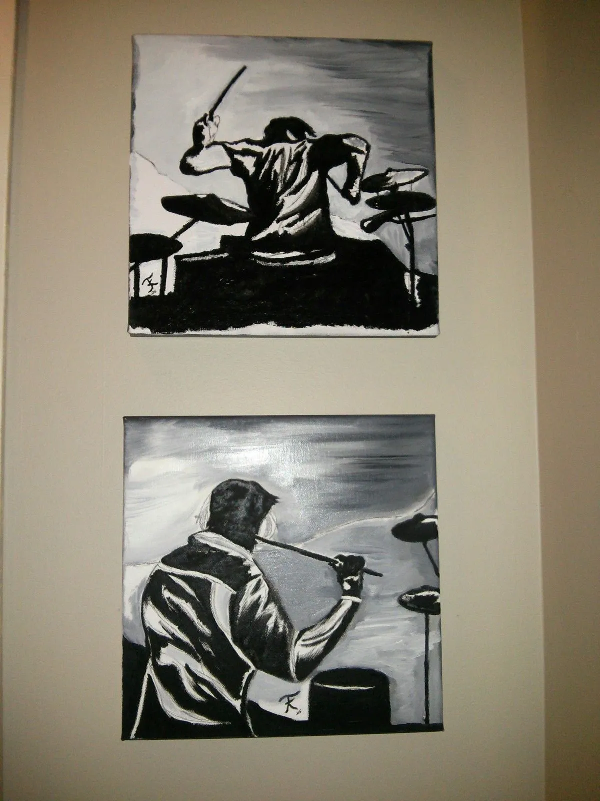 Drummer, œuvre de Karine Filion