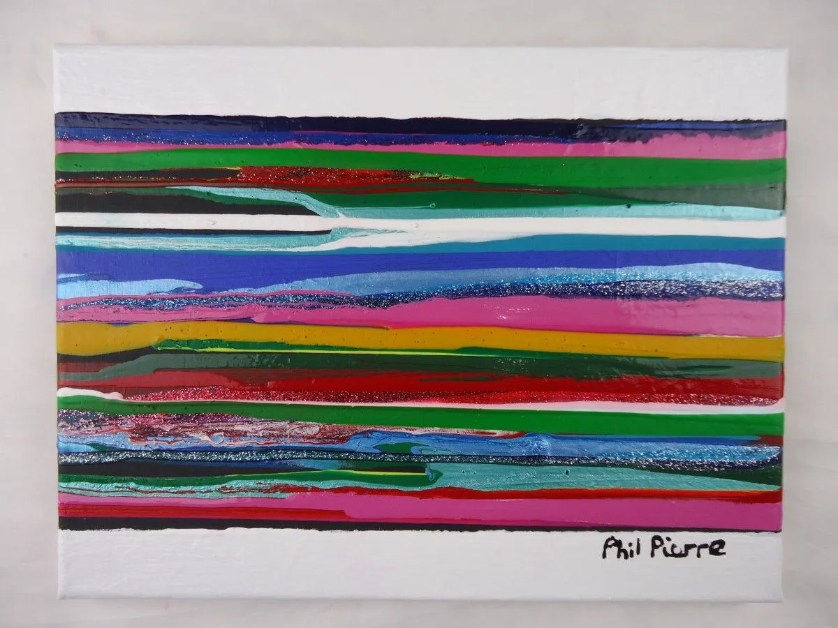 STRIPES 070, œuvre de Phil Pierre
