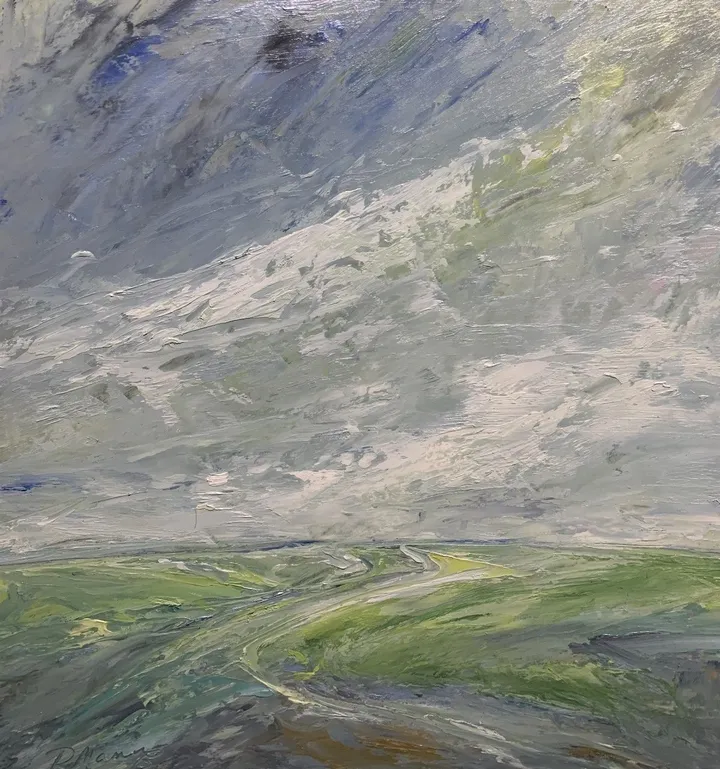 Trail to open skies, œuvre de Rebecca Manns