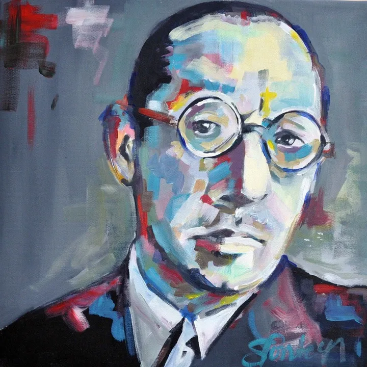 Igor Stravinsky, œuvre de Stephanie Fonteyn