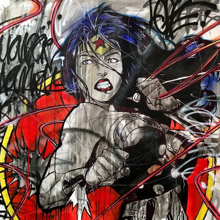 Wonder Woman, œuvre de Berko .