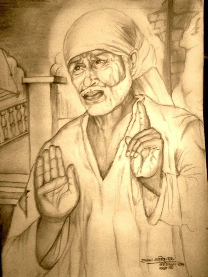 Saibaba, œuvre de BODHISATVA GHOSH