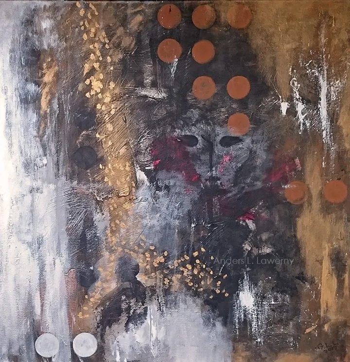 origin of society, œuvre de Anders Lawerny