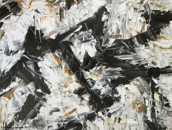 Broken Arabesques 3, artwork by Maryse Lapointe