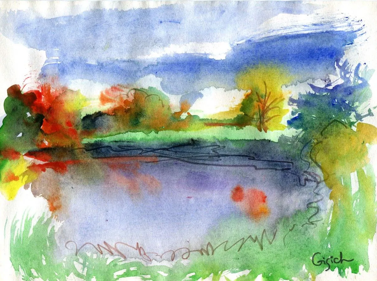 Sketches of landscapes, œuvre de Igor Gisich