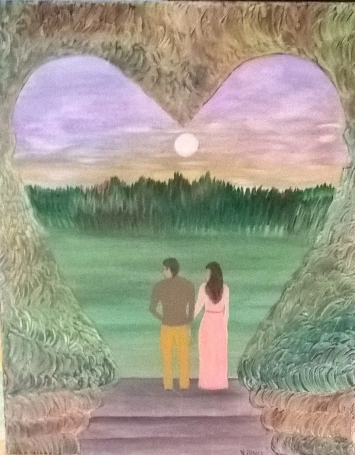 L'escapade, œuvre de Viviane RINCK