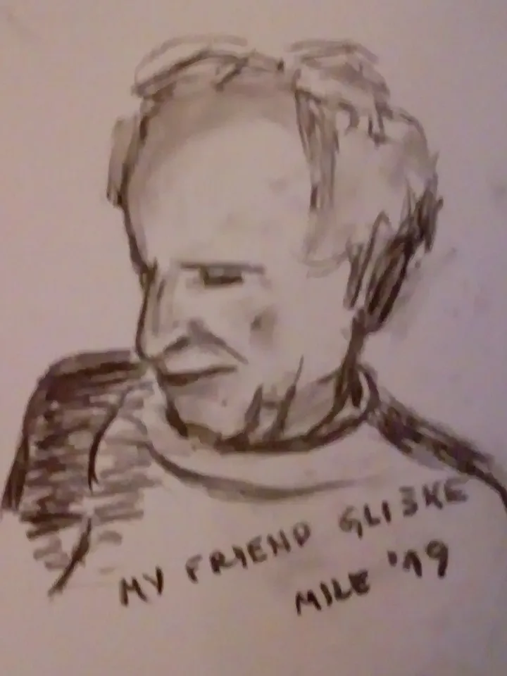 MY FRIEND GLISKE, œuvre de Mile Vilotijevic