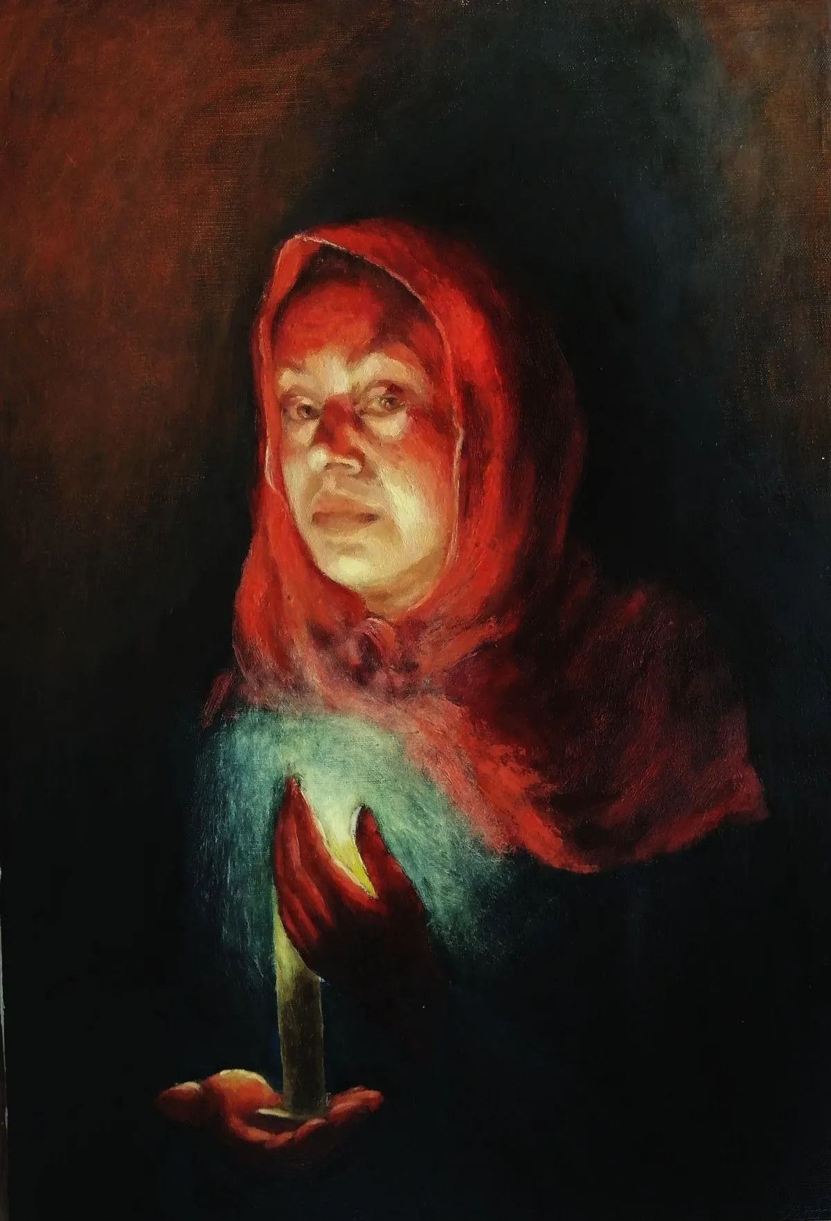 Hope, artwork by Dilbar Suleymanova