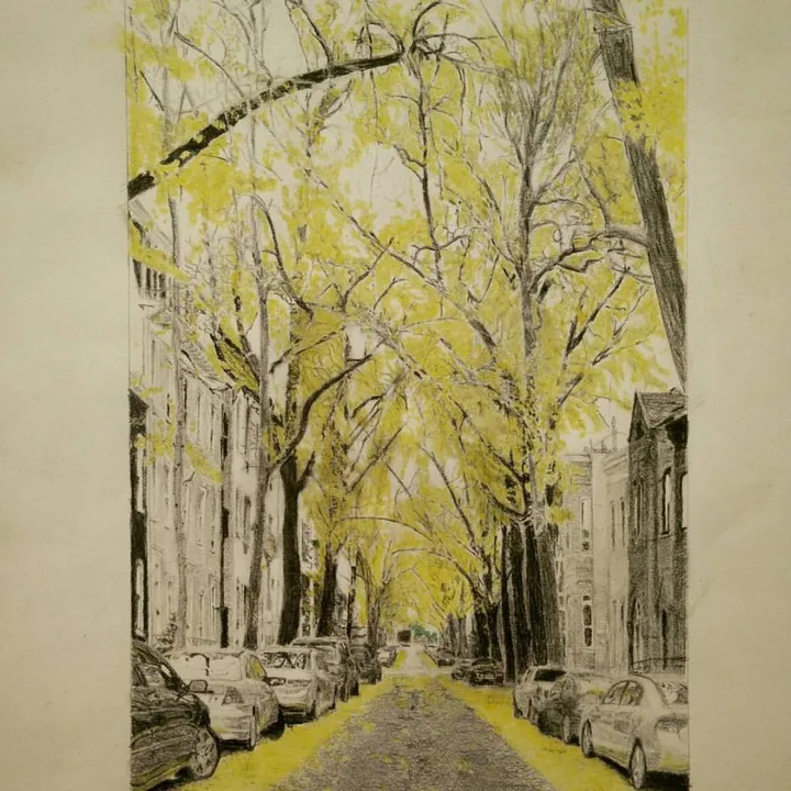 The fall in Washington, œuvre de Rishabh Kumar