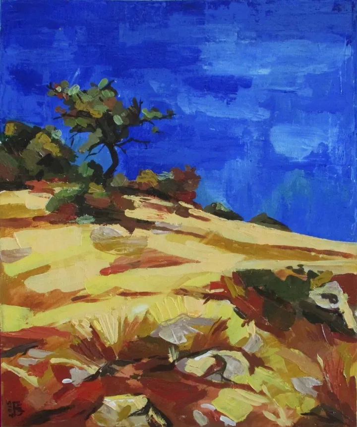 Under the sun of Andalusia, œuvre de Kateryna Bortsova