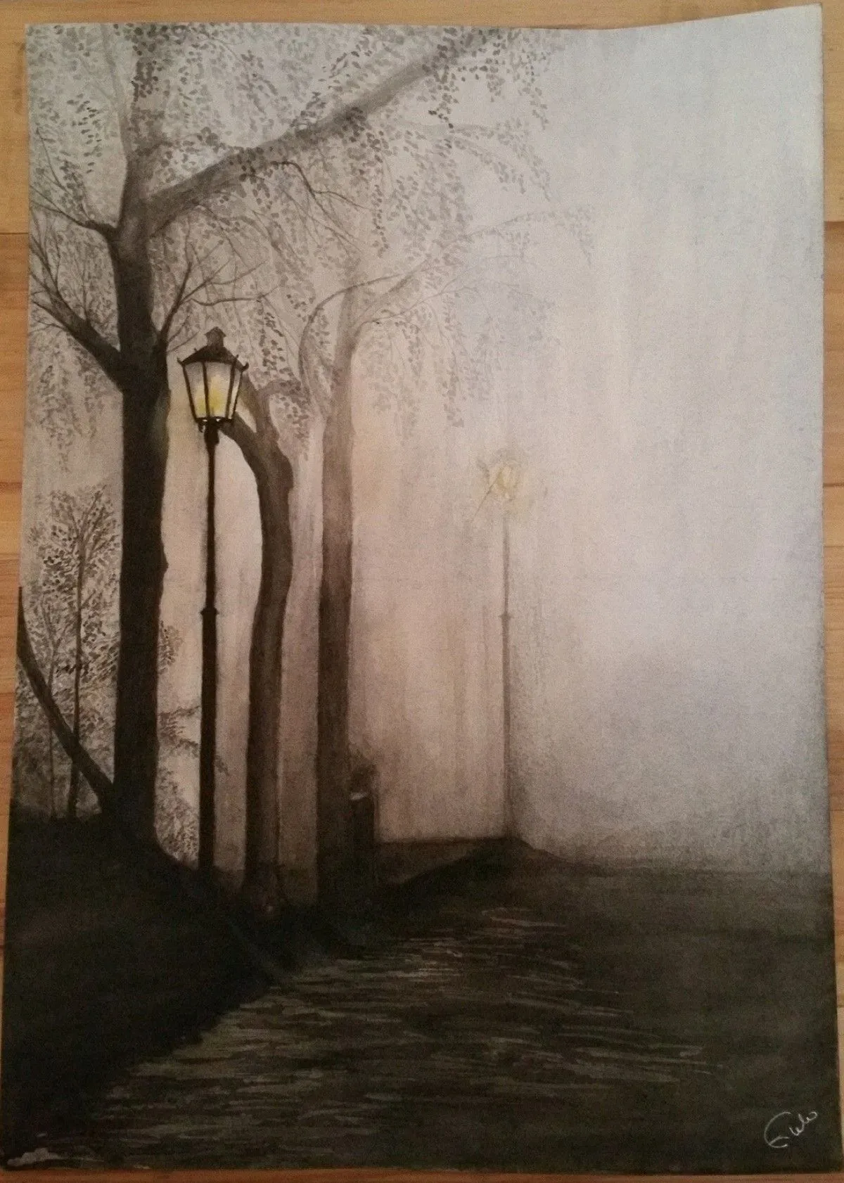 Mist, artwork by Simon Pulo