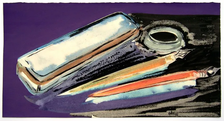 Plumier, artwork by Alain HALTER