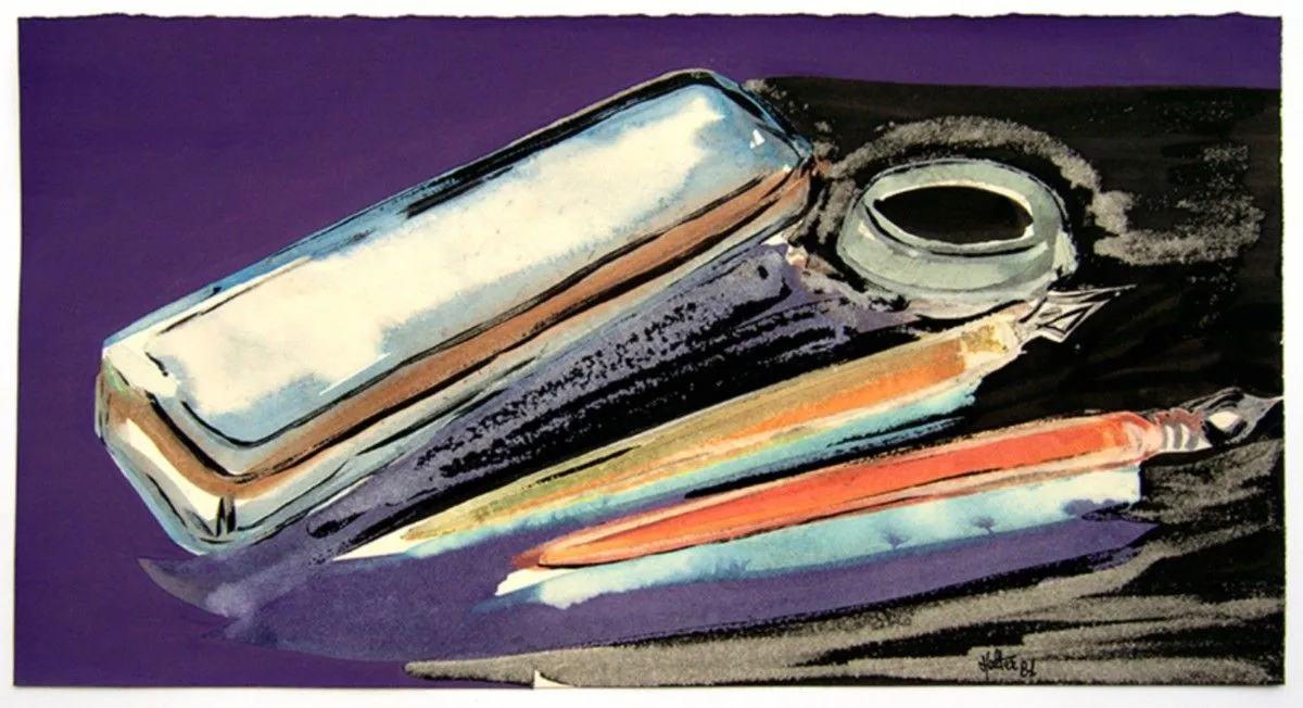 Plumier, œuvre de Alain HALTER