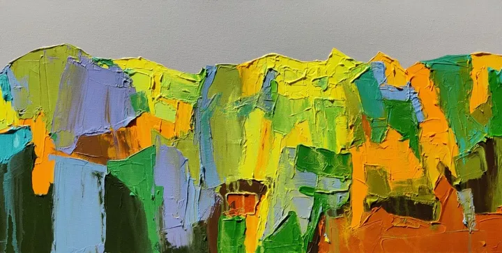 Lemon Peaks, artwork by Abhishek Kumar