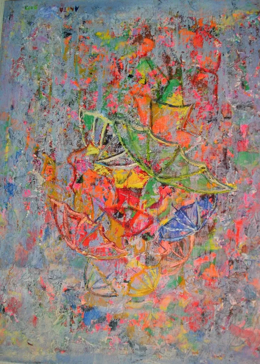 Love Storm, œuvre de Anita Durici
