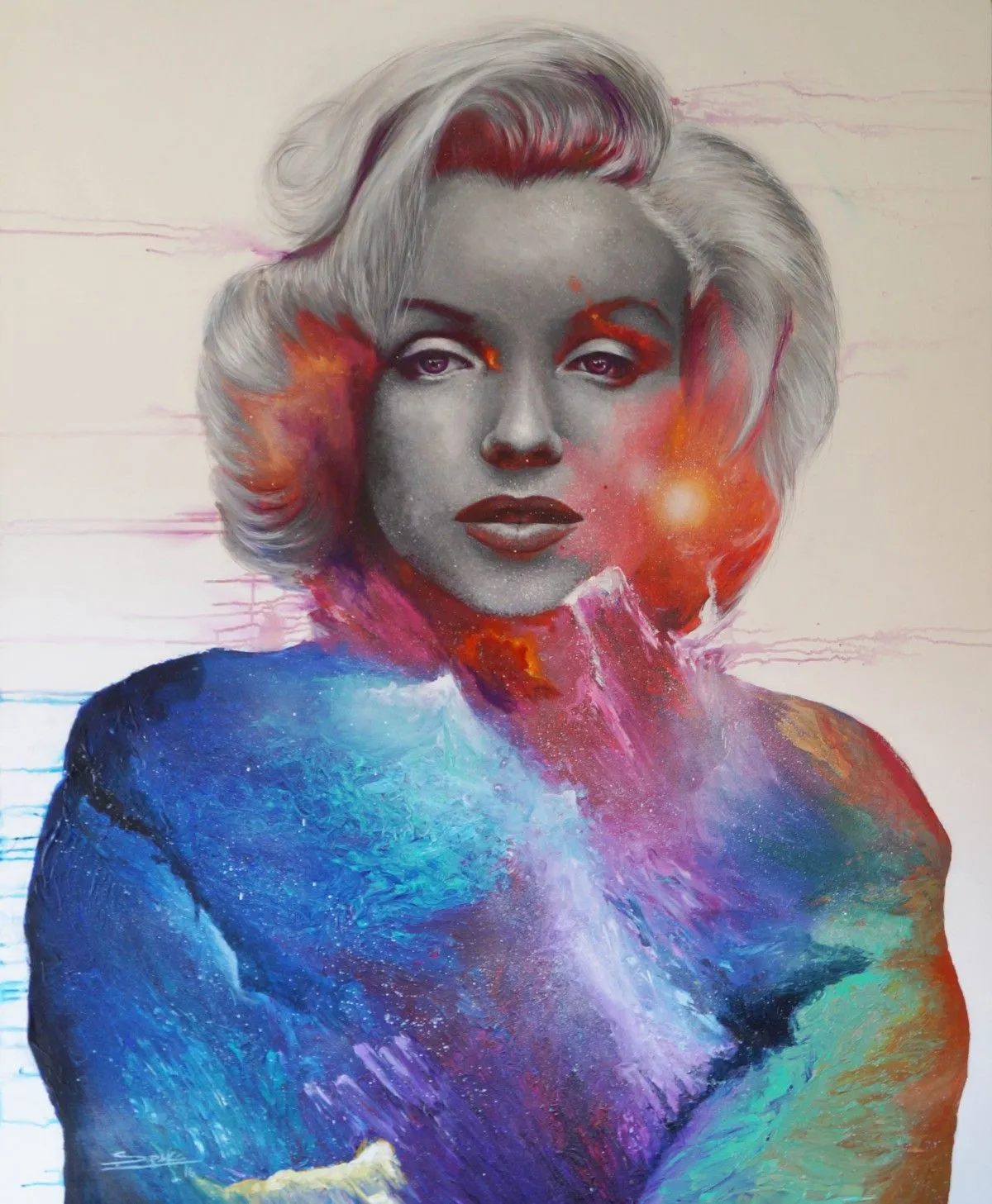 Marylin, artwork by Re Jean