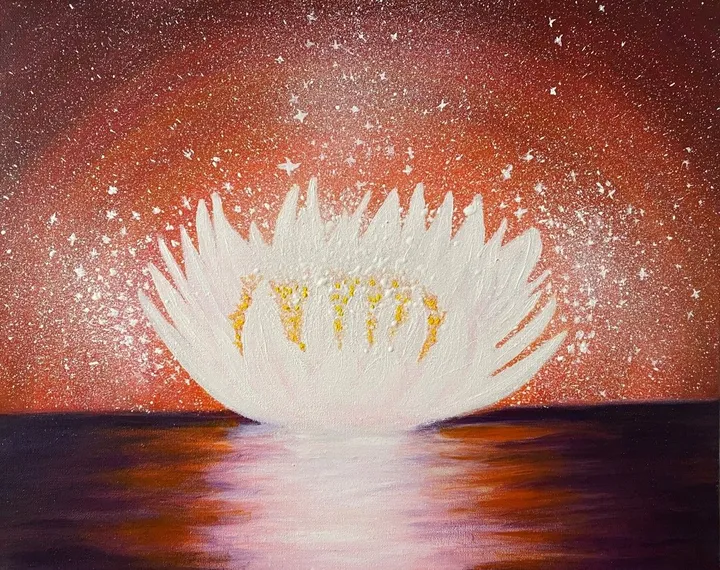 lotus, œuvre de Anne Antoine