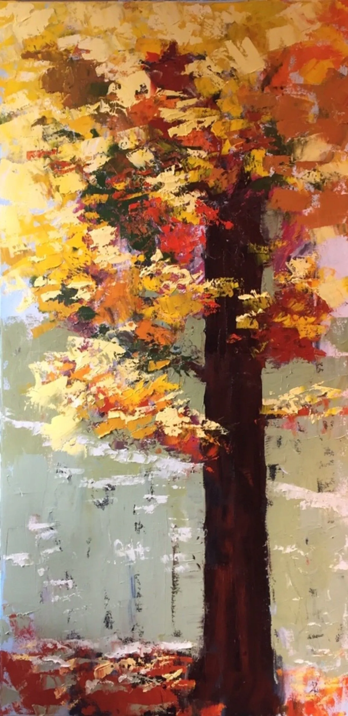 Couleurs d’automne, œuvre de Romuald Leroy