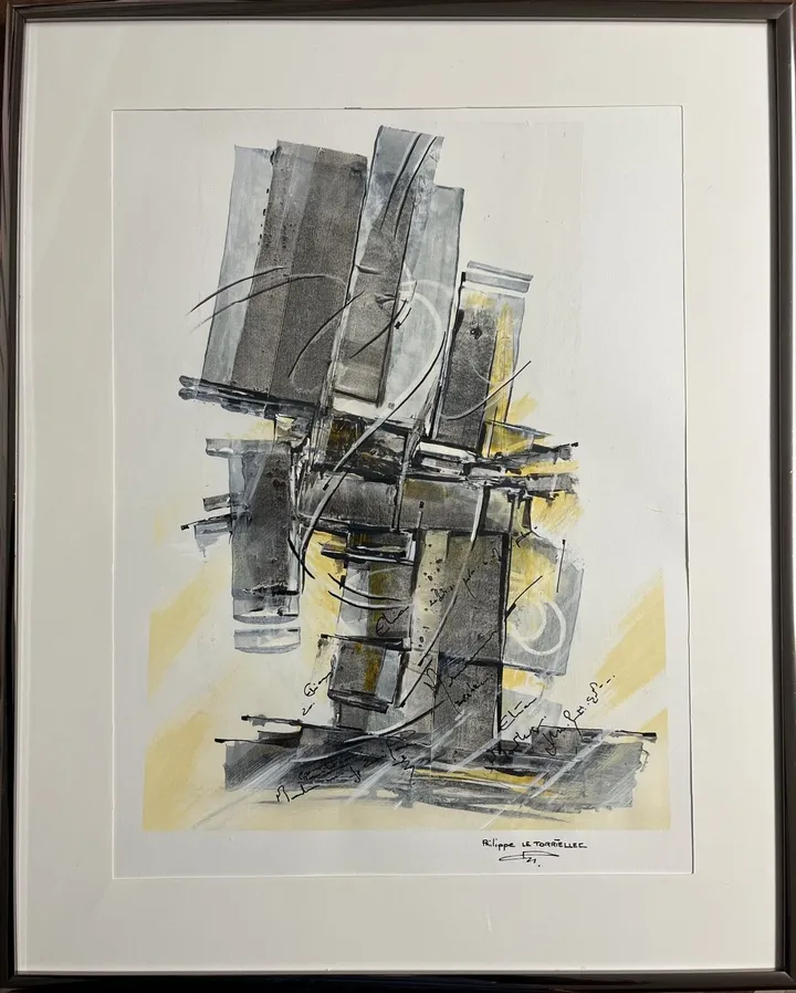 Entrelacements 9, œuvre de Philippe LE TORRIELLEC