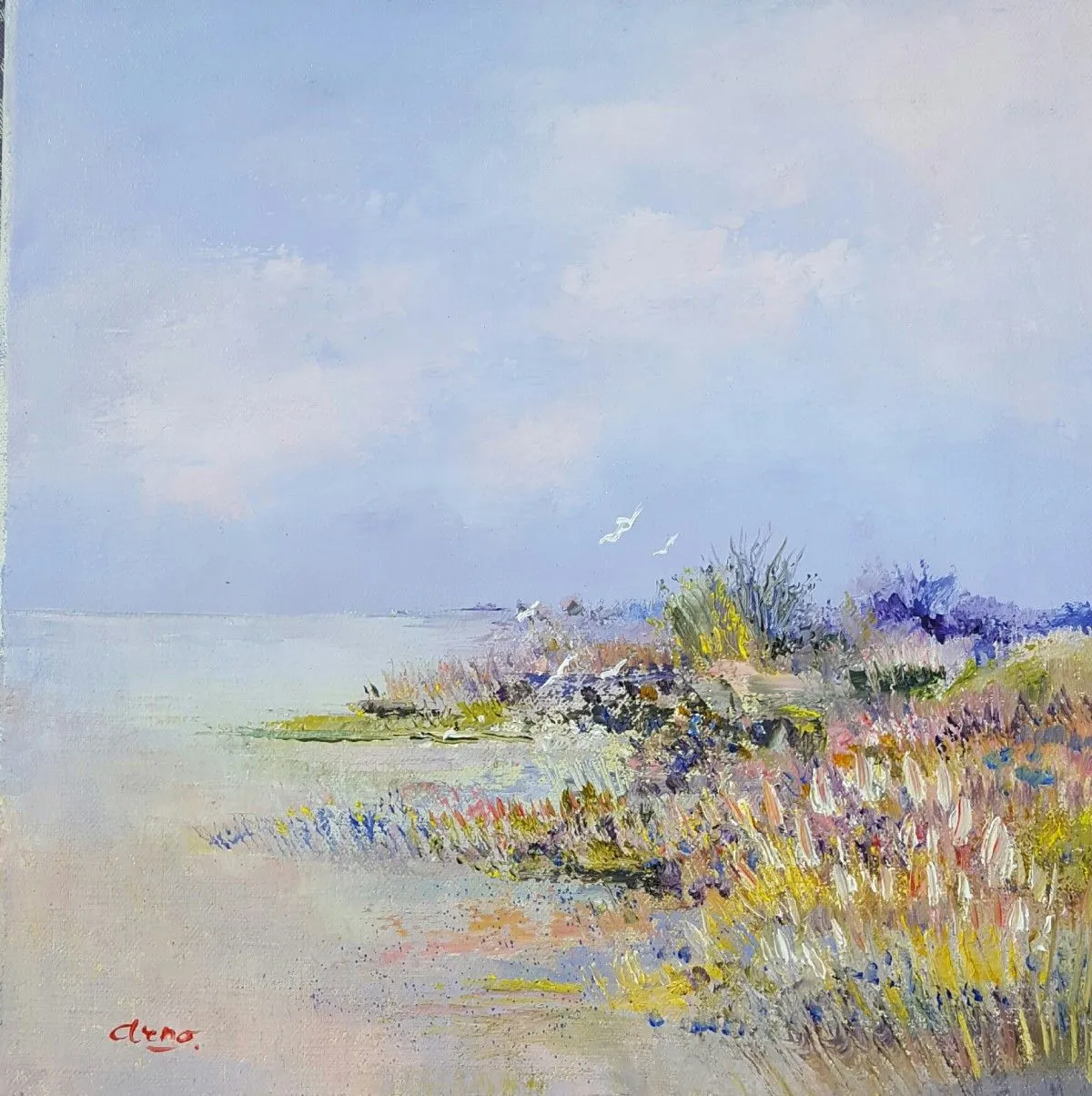 Douce Camargue, artwork by ARNO LUC